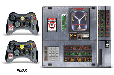 Skin Dekorfolie Für Xbox 360 E Gaming Konsole & Controller Aufkleber Design FLUX