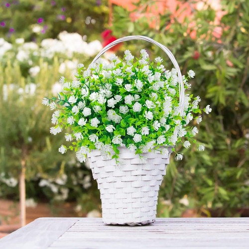 6 Bundles Fall Artificial Flowers for Outdoors Fake Flowers Faux Plants Outdo... - Picture 7 of 7