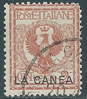1905 LEVANTE LA CHANEA USED EAGLE 2 CENT - RF16-6