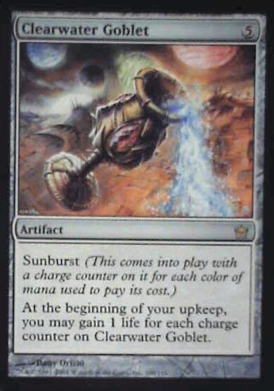 Clearwater Goblet - Fifth Dawn: #109, Magic: The Gathering Nm R75