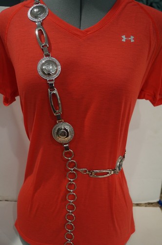 SCA MEDIEVAL RENAISSANCE METALLIC SILVER GOLD EXPANDABLE BELTS - CHOICE $10 ea. - Picture 36 of 93