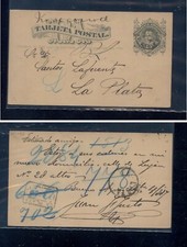 Argentina  nice postal  card  local use  LaPlata   