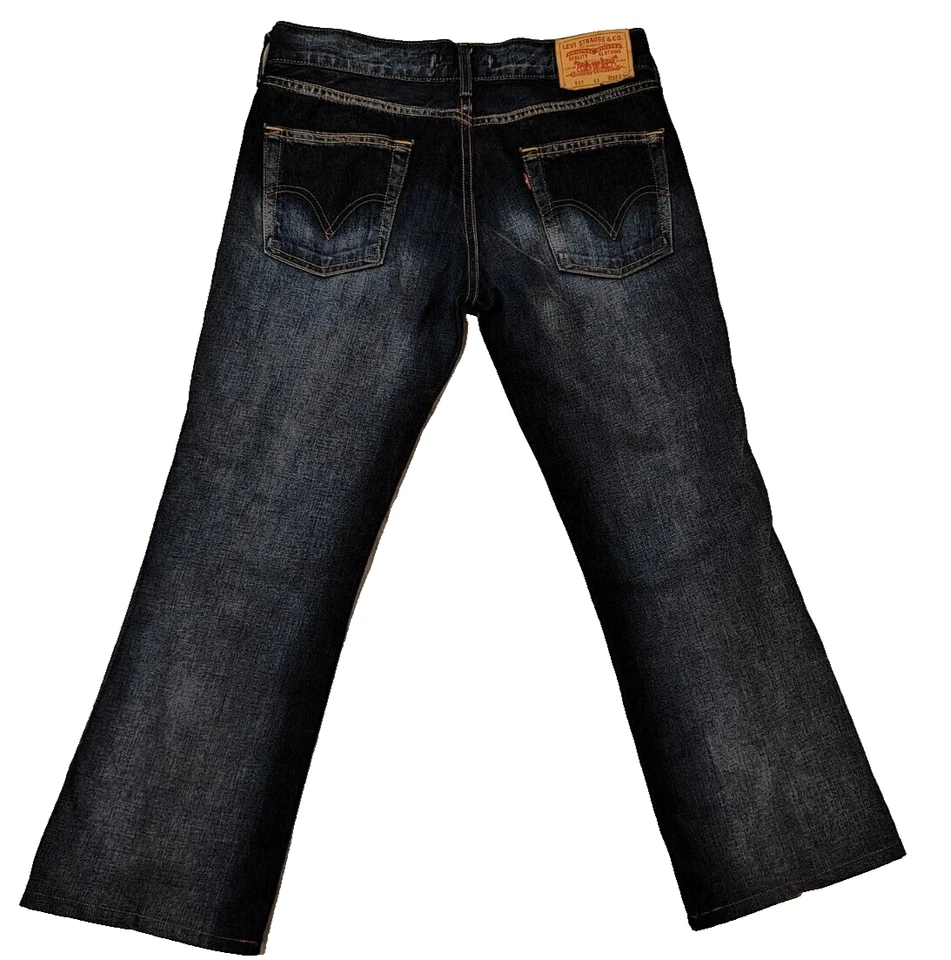 Levi's 557 Vintage Relaxed straight Women's Jeans EVE W34 L31 - Image 2 of 4