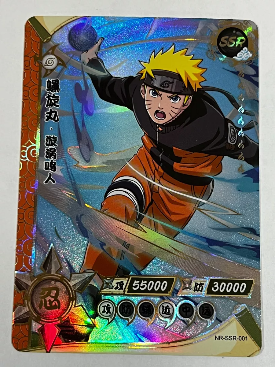 Naruto Kakashi Hinata ou Series Bronzing Collection Cartas