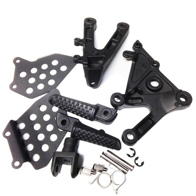 HTTMT Foot Peg For Honda CBR600RR 2003 2004 2005 2006 Black Front Rider Bracket