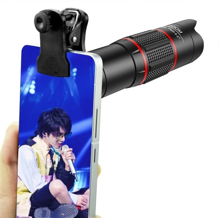 28×25mm Super Telephoto Zoom Portable Monocular Telescope  4K 28X Telephoto Len - Image 2 of 4