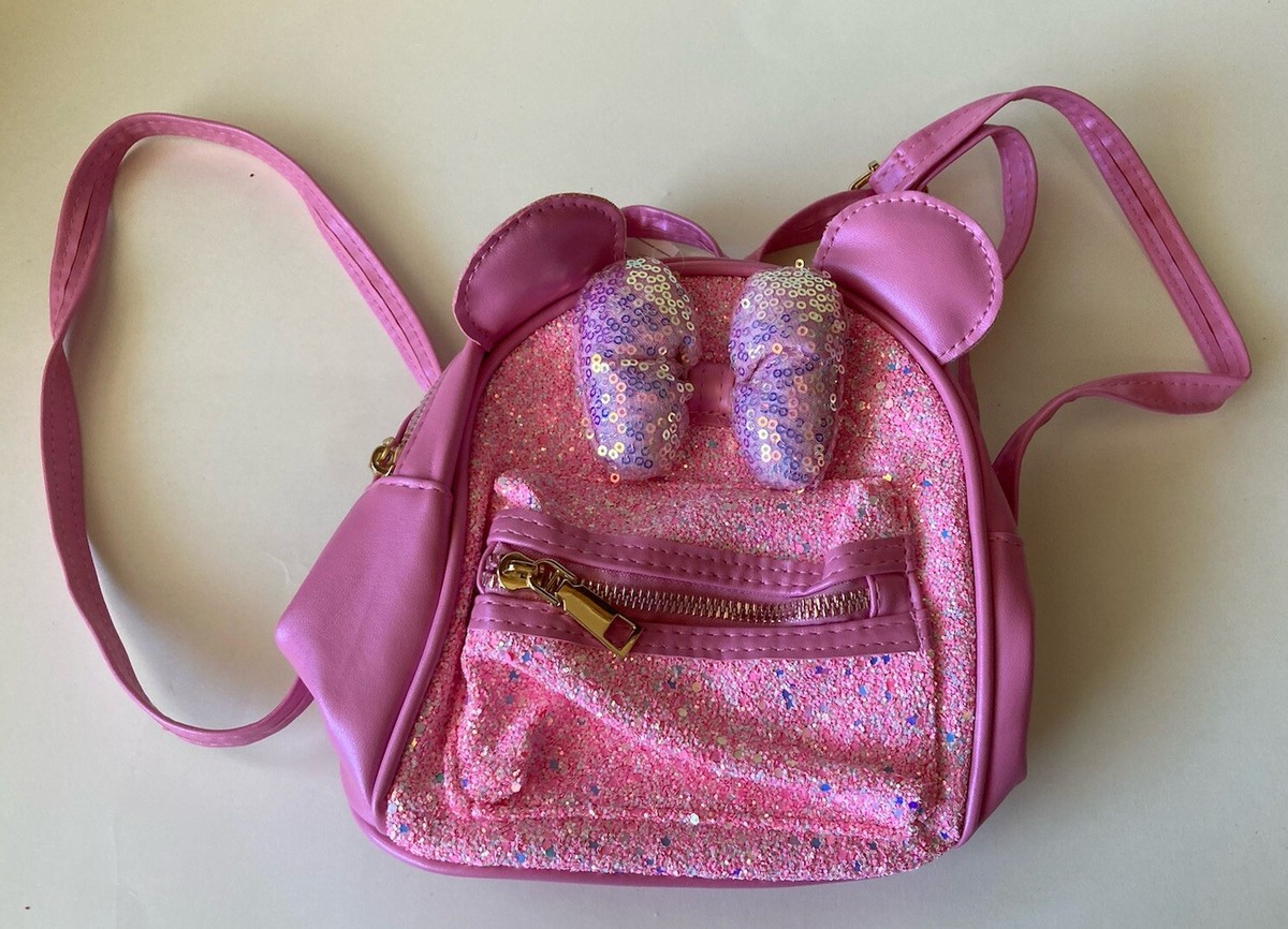 Mouse Ears Mini Backpack Purse & Coin Wallet Faux Leather Disney NWOT Loungefly Disney Mickey Mouse Confetti Ears | Mercari main image 3