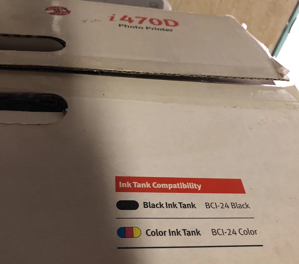 Canon i470D Photo Printer Inkjet Desktop Brand New Open Box. Never Used - Image 3 of 4