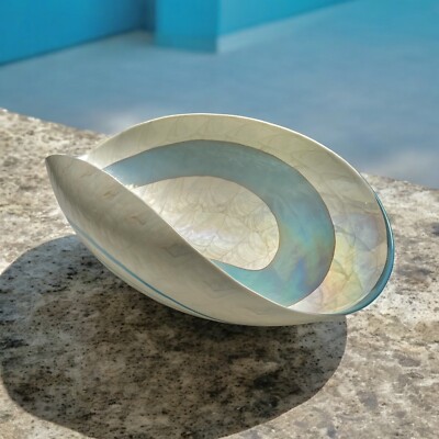 MURANO ムラノ ミルフィオリ崩し シェル ホタテ貝形 貝殻 モチーフ 皿 MURANO ムラノ ミルフィオリ崩し シェル ホタテ貝形 貝殻 モチーフ 皿