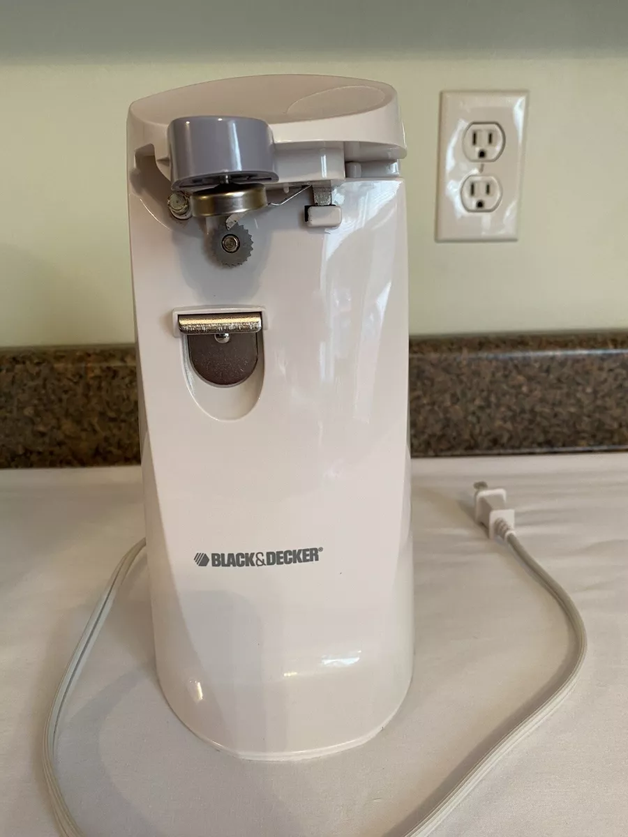 How to use Black & Decker electric can opener 