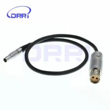 2 Pin Fischer to Steadicam 3pin Power Cable for  Alexa XT/SXT