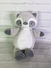 Blankets Beyond Baby Gray Plush Forest Fox Stuffed Animal Lovey Toy Rattle