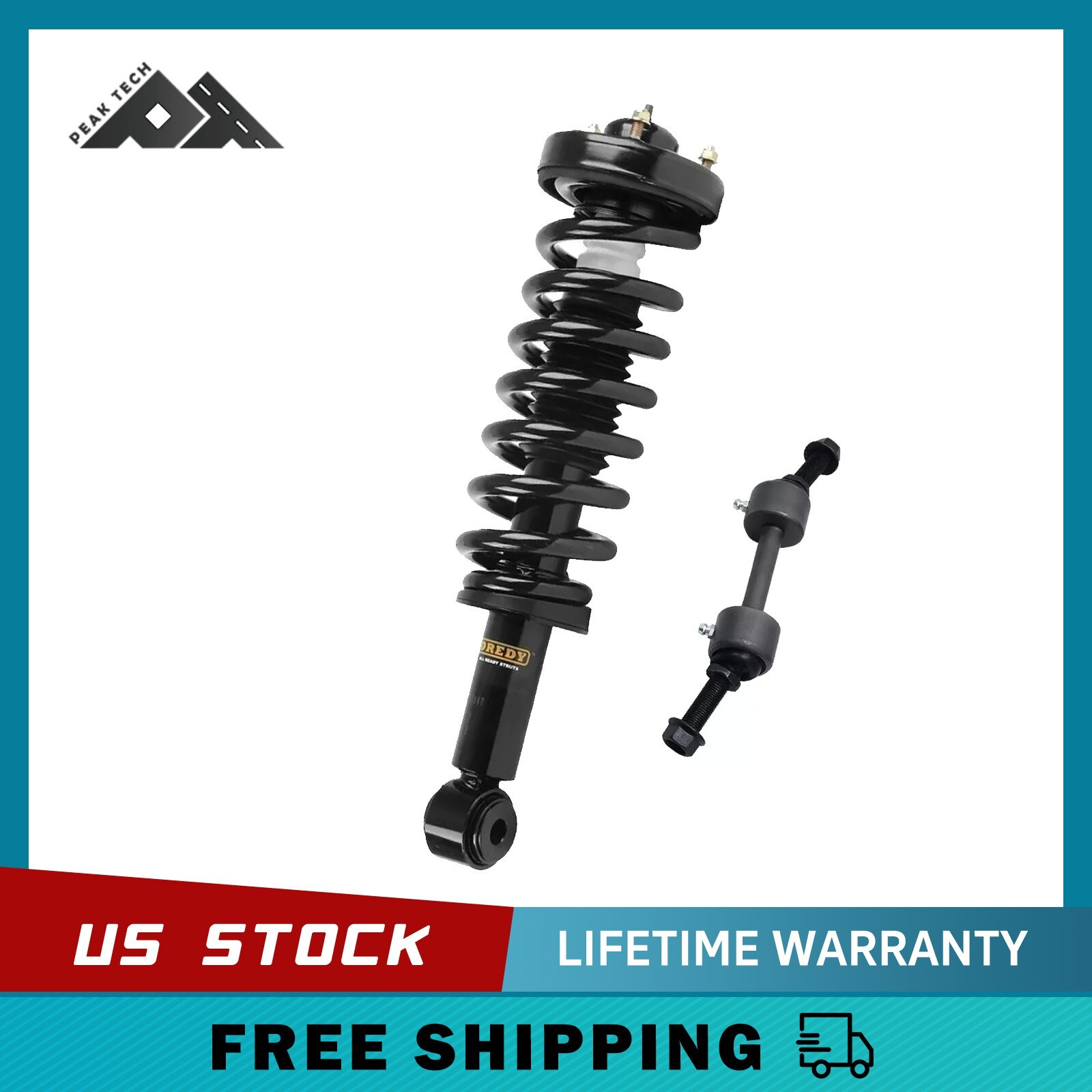 1+1 Front Strut + Sway Bar for 2007-2013 Ford Expedition & Lincoln Navigator