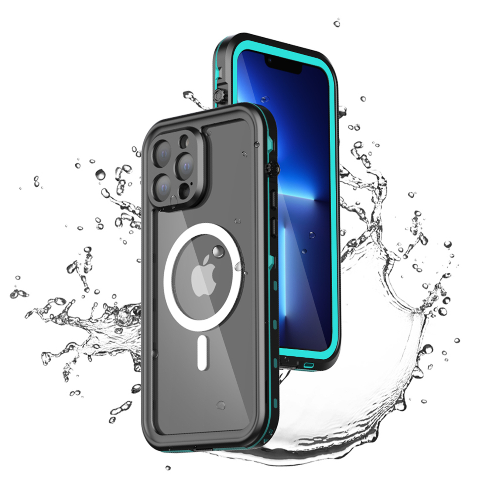 IP68 Waterproof Case For iPhone 16 Pro Max 15 14 13 Mag Safe Magnetic Cover