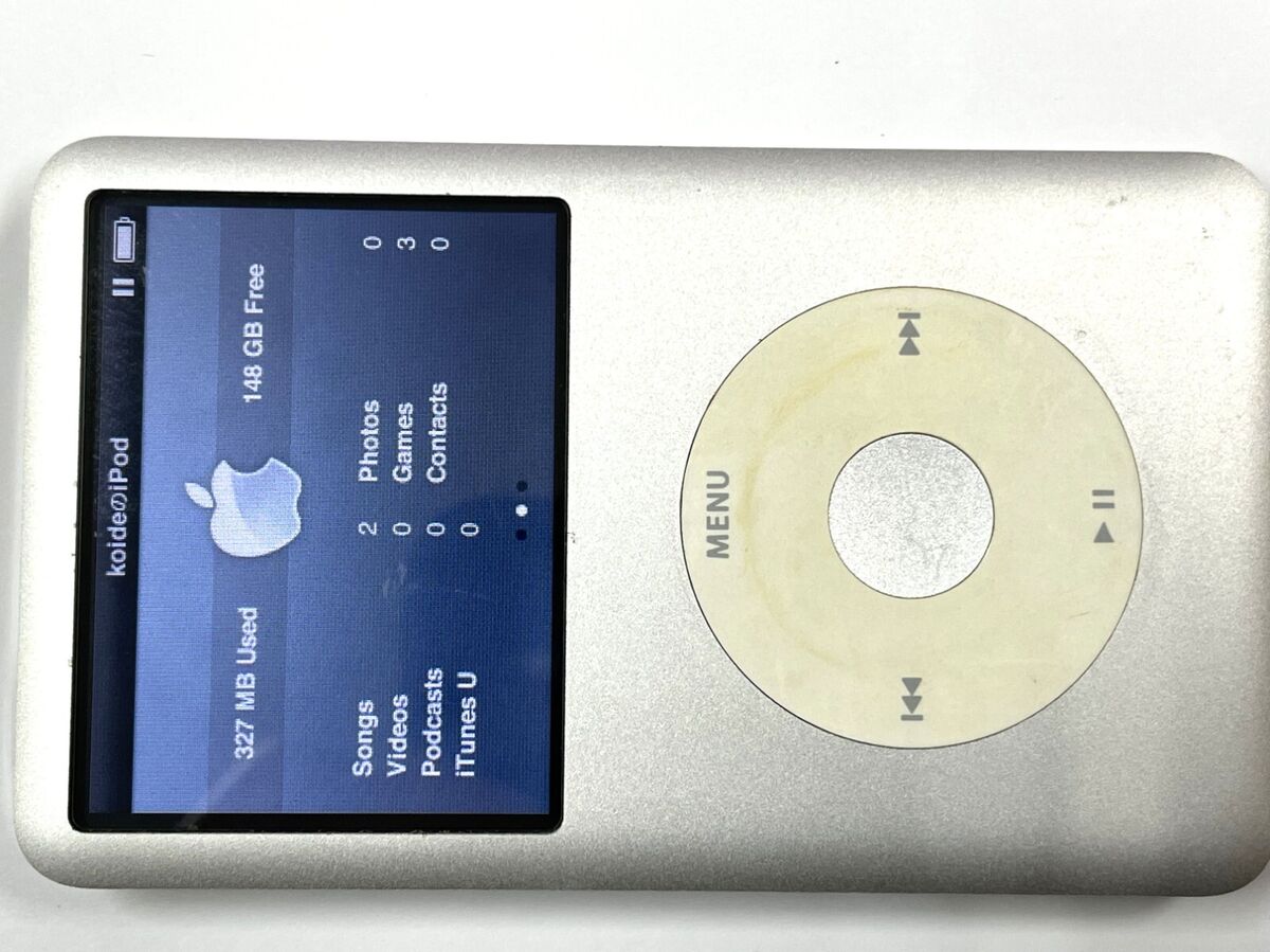 Apple iPod Classic A1238 Silver 6th Generation 160GB Tested from JAPAN