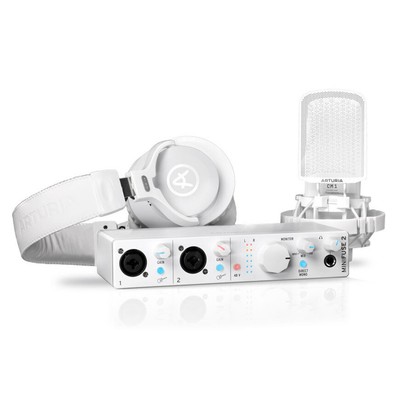 Audio Interface Arturia MiniFuse Recording Pack White Audiointerface NEU