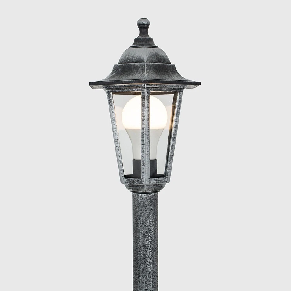 Traditional Vintage Outdoor / Garden Lamp Post Lantern LED Driveway Lighting - Image 4 of 4