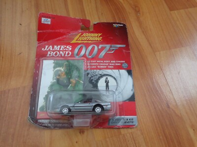 1/64 Corgi Johnny Lightning James Bond 007 Chevy Corvette "View To A Kill" Car