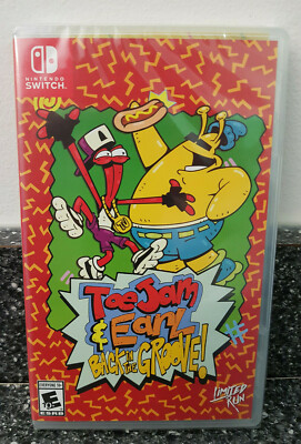 ToeJam & Earl Nintendo Switch NEW Sold Out Limited Run Games