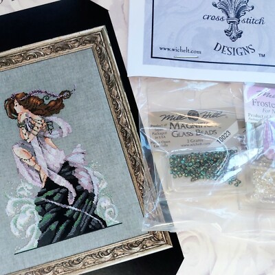 Mirabilia Andromeda Cross Stitch Chart and Embellishment Bead Pack MD149