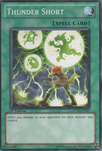 Thunder Short - GENF-EN047 - Common - Unlimited Edition x3 - Near Mint
