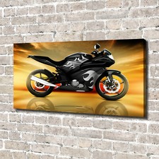 Quadro su tela stampa artistica 140x70 quadri veicoli moto