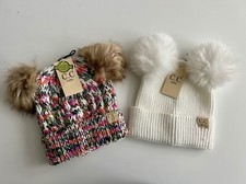 2 C.C Kids Beanies