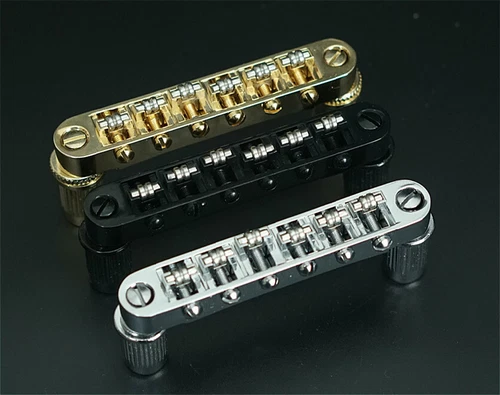 Roller Saddle Tune-O-Matic Bridge w/ M4 Posts for Gibson  Les Paul, SG, Gretsch
