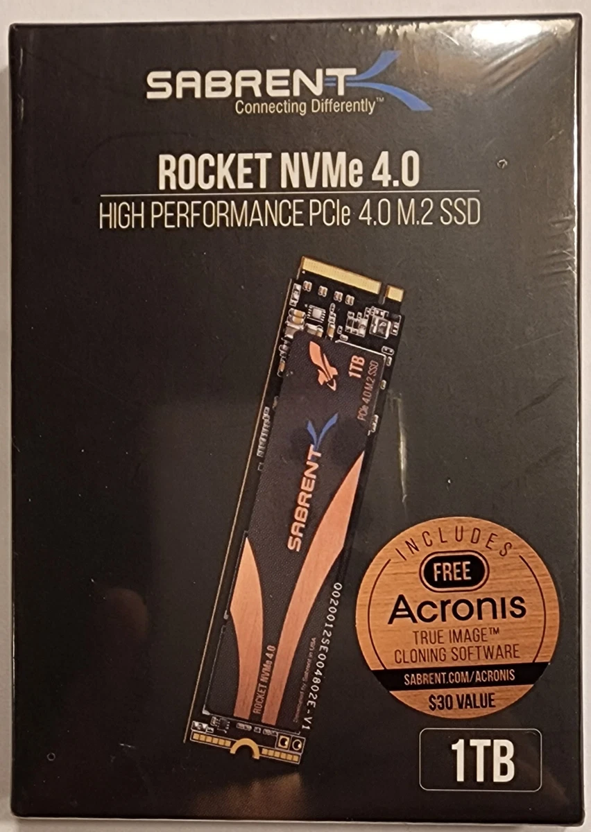 Sabrent 1tb rocket nvme hotsell 4.0