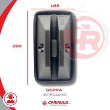 Specchio Retrovisore Coppa NERA Iveco DAILY 1978-1999 UNIVERSALE CAMION CAMPER