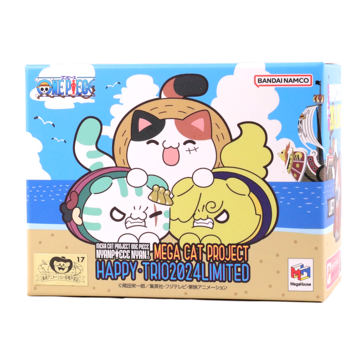 nyanさま MEGA CAT PROJECT One Piece Nyan Piece Nyaan! HAPPY TRIO 2024