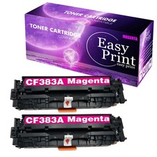 2PK 312A Toner Cartridge Magenta CF383A for M476dn M476dw M476 Printer