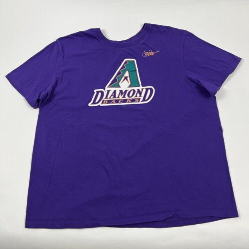 Arizona Diamondbacks Nike Tee Shirt Men XXL Purpl… - image 1