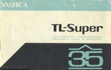 Yashica TL-Super Camera Instruction Manual multi-language