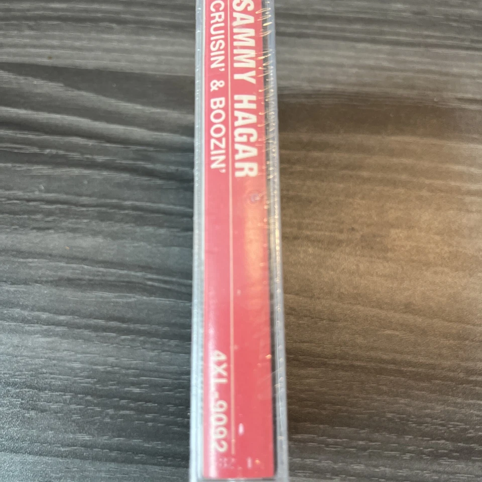 SEALED  SAMMY HAGAR CRUISIN' & BOOZIN' Cassette 1984 Capitol Rock 'N Roll Romeo - Image 2 of 3