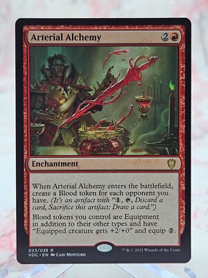 MTG Commander: Innistrad: Crimson Arterial Alchemy 023/038 R - NM