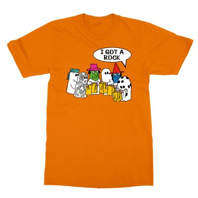 I Got A Rock Funny Trick Or Treat Halloween Men's T-Shirt