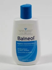 BALNEOL Hygienic Cleansing Lotion 3oz soothing relief MEN & WOMEN 11/2025