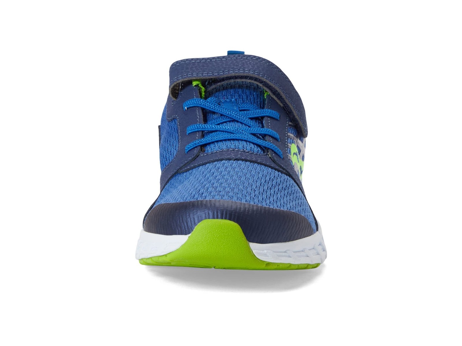 Saucony Unisex-Child Wind Alternative Closure 2.0 13 Big Kid Blue/Green thumbnail 3