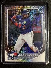 🔥Vladimir Guerrero Jr. 2025 Bowman Mega Box #27 Mojo Refractor Blue Jays