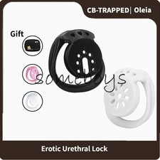 High Quality Cobra Male Chastity Cage With 3 Size Arc Rings Sissy Cage Devices