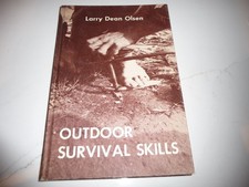 OUTDOOR SURVIVAL SKILLS - Larry Dean Olson - 2nd Ed. - 1969 HC - FREE SHIPPING