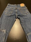 Levis 505 Jeans Mens 30x30 Blue Denim Straight Leg Medium Wash Classic Style — photo 1
