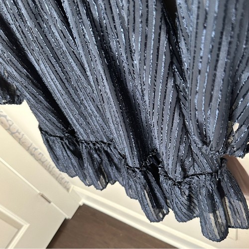 A Beautiful Soul blau Prärie Stil Kleid Rüschensaum Größe X 10/12 Neu mit Etikett Arula - Bild 15 von 15