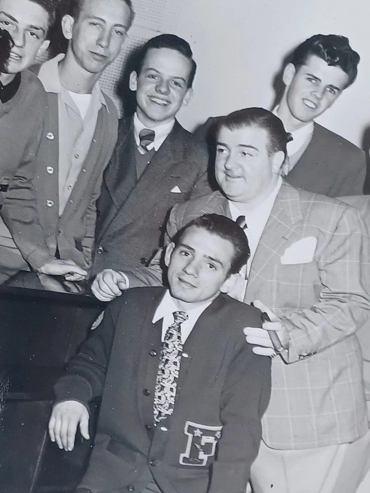 Bud Abbott & Lou Costello con foto original de 5" x 7" clase Argents 1949 JRR30 Foto 4 de 4