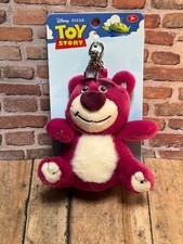 NEW LOTSO DISNEY TOY STORY 4" PLUSH BACKPACK-BAG-KEYCHAIN-KEY RING