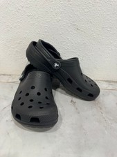 Crocs Classic Clog Black Unisex Kids Size J5 Water Resistant