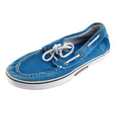 Sperry Top-Sider Blue Fabric Casual Shoes Girls Shoes Size 4