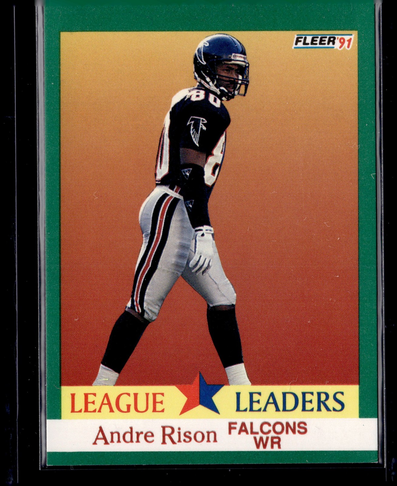 1991 Fleer #412b Andre Rison