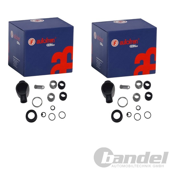 2X Autofren Bremssattel RAPARATUR-SATZ Hinten Passend FüR Alfa Romeo Spider-image